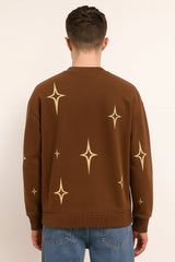 Brown Star Sweatshirt