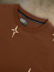 Brown Star Sweatshirt