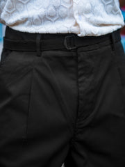 Ashton Belt Black Trouser