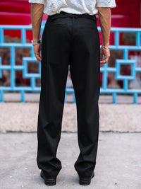 Ashton Belt Black Trouser
