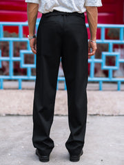 Ashton Belt Black Trouser