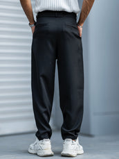 Korean Black Belted Trouser