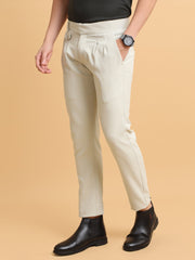 Cream Gurkha Trouser