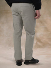 Cut & Sew Light Green Trouser