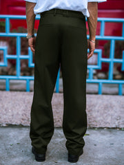 Ashton Belt Green Trouser