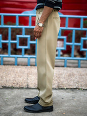 Ashton Belt Light Beige Trouser