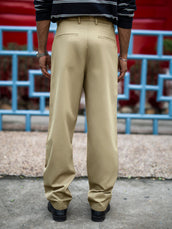 Ashton Belt Light Beige Trouser