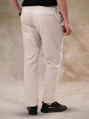 Cut & Sew Light Grey Trouser