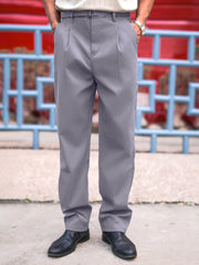 Ashton Belt Light Grey Trouser