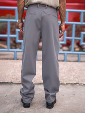 Ashton Belt Light Grey Trouser