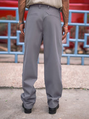 Ashton Belt Light Grey Trouser