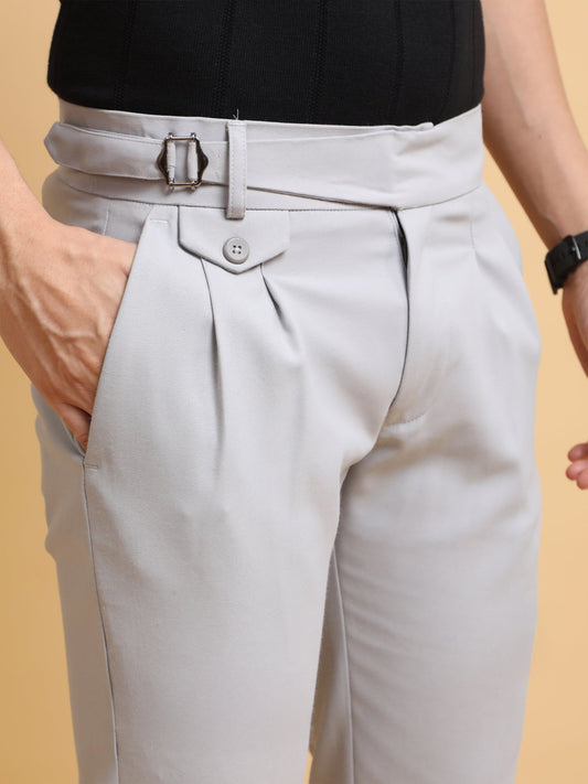 Light Grey Gurkha Trouser