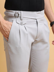 Light Grey Gurkha Trouser