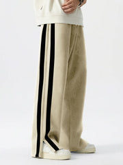 Baggy Black & Beige Dualtape Pants Combo Pack