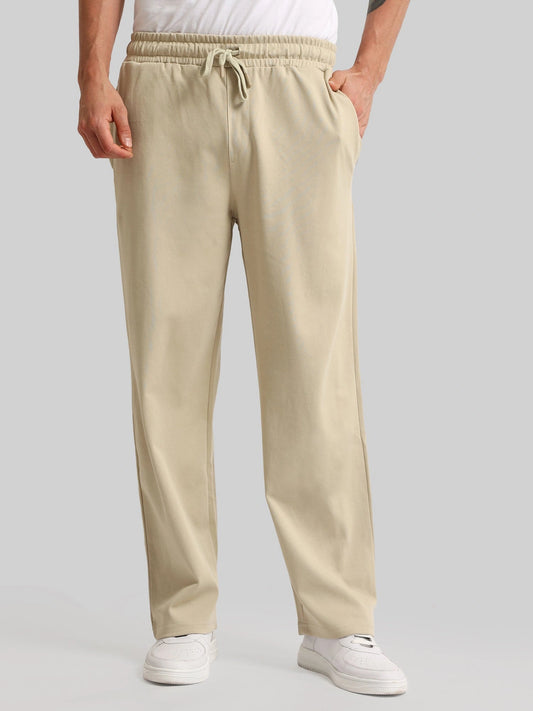 Canvas Baggy Fit Biscuit Track Pant