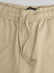 Canvas Baggy Fit Biscuit Track Pant