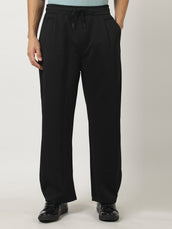 Black Barrel Fit Pant