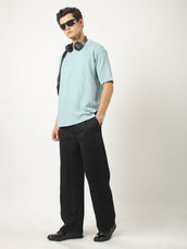 Black Barrel Fit Pant