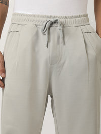Silver Grey Balloon-Fit Pant