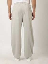 Silver Grey Balloon-Fit Pant
