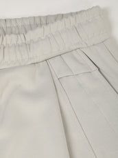 Silver Grey Barrel-Fit Pant