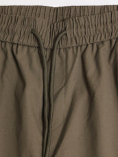 Green Cross-Pocket Baggy Fit Cargo