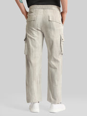 Drift AOP Grey Baggy Fit Cargo