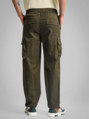 Drift AOP Green Baggy Fit Cargo