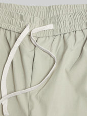 Embossed Flap Pocket Grey Cargo