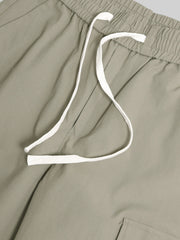 Embossed Flap Pocket Silver Sege Cargo