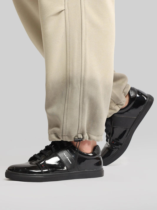 Asparagus Green Ombre Print Baggy Fit TrackPant