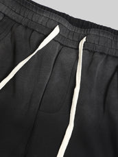 Black Ombre Print Baggy Fit TrackPant