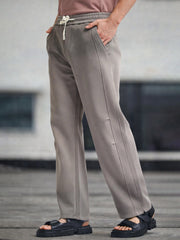 Grey Ombre Print Baggy Fit TrackPant
