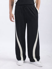 Toronto Black Baggy Fit Trackpant