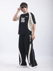 Toronto Black Baggy Fit Trackpant