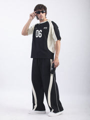 Toronto Black Baggy Fit Trackpant