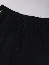 Toronto Black Baggy Fit Trackpant