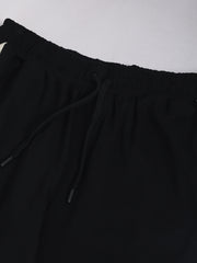 Toronto Black Baggy Fit Trackpant