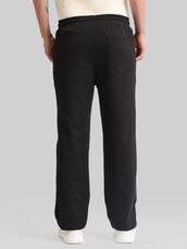 Orbit Curve Black Baggy Fit Trackpant