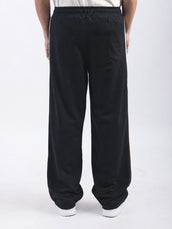 Vancouver Black Baggy Fit Trackpant