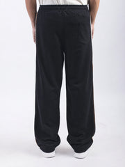 Vancouver Black Baggy Fit Trackpant