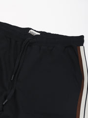 Vancouver Black Baggy Fit Trackpant