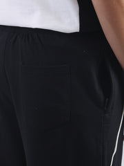 Miami Line Black Baggy Fit Trackpant