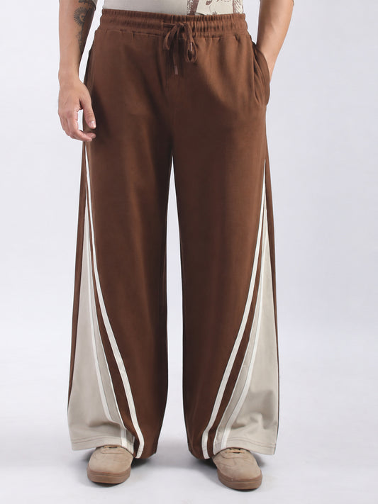 Kingston Brown Baggy Fit Trackpant