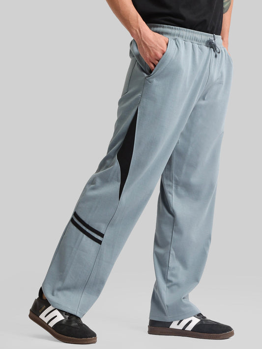 Rapid Flow Light Grey Baggy Fit Trackpant