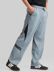Rapid Flow Light Grey Baggy Fit Trackpant