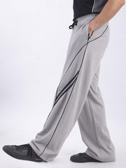 Portland Silver Grey Baggy Fit Trackpant