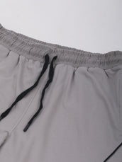 Portland Silver Grey Baggy Fit Trackpant
