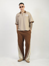 Resilience Biscuit Half Sleeve Polo T-Shirt