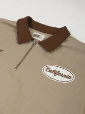Resilience Biscuit Half Sleeve Polo T-Shirt